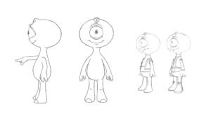 Turn around personaje principal