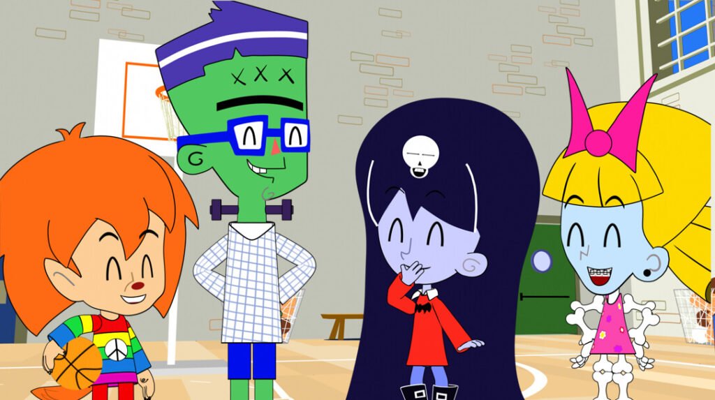 Portada de la serie de animación Espantapànics creada por Abel Cabrerizo