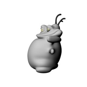 Personaje PIPO, vista 3D derecha