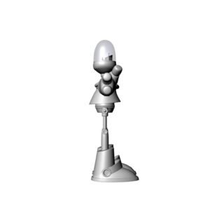 Robot 3D, vista lateral