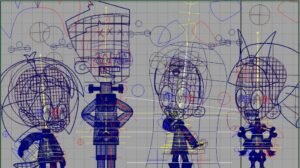 Personajes principales serie Espantapànics en 3D, TV3